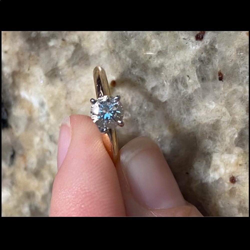 1/2 round Diamond Ring